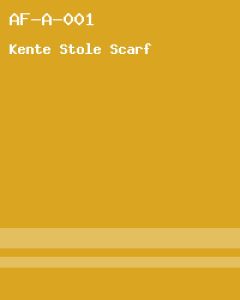 Kente Stole Scarf