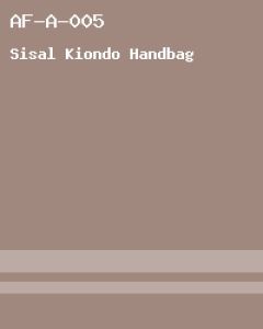 Sisal Kiondo Handbag