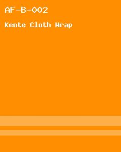 Kente Cloth — Full Wrap
