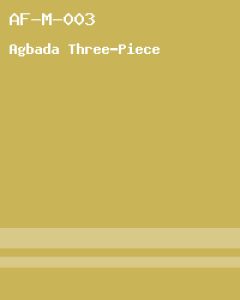 Agbada Three-Piece Set