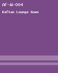 Kaftan Lounge Gown